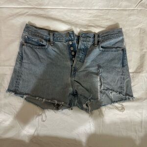 Levi Denim Blue Women's Shorts (EUC)